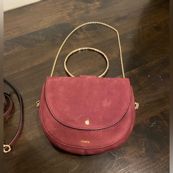 Theory Whitney Hoop Bag - Picture 7 of 9